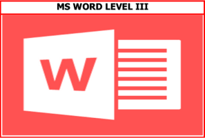 MS Word III